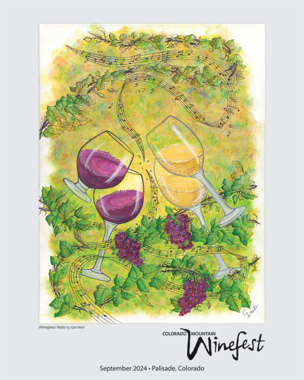 2024 Colorado Winefest Commemorative Art